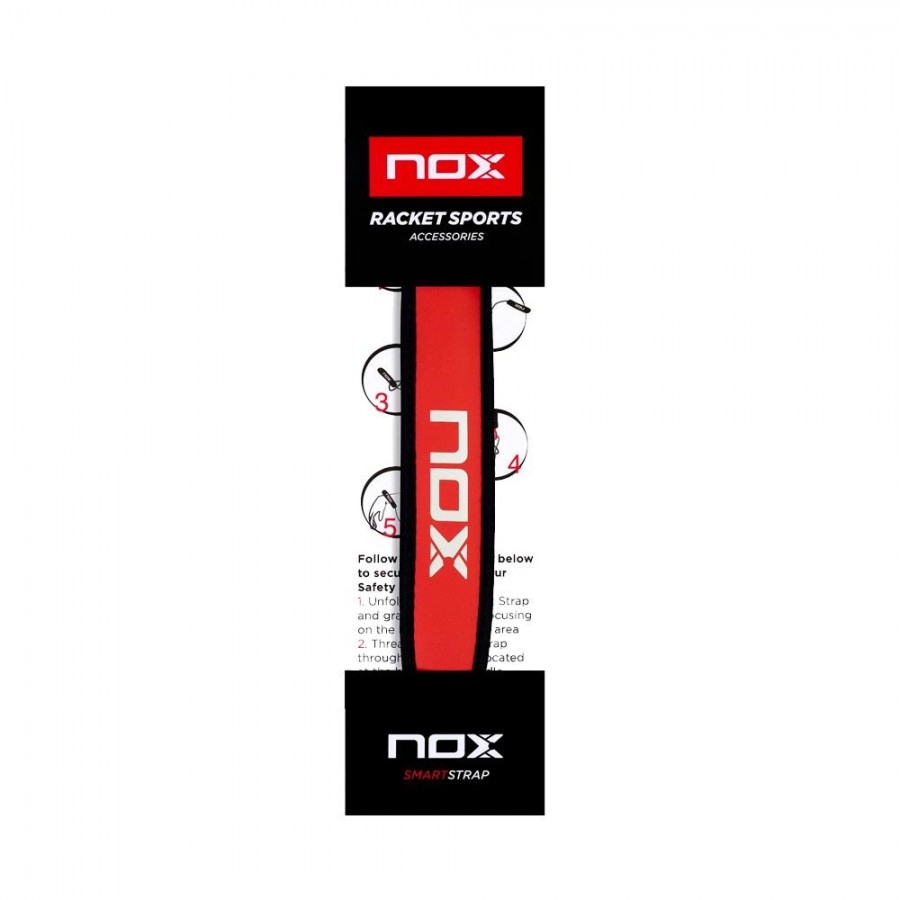 Cordones Nox Smartstrap  Luxury Rojo