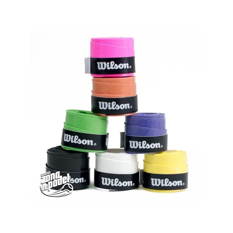 Pack 5 overgrips de padel Wilson colores variados