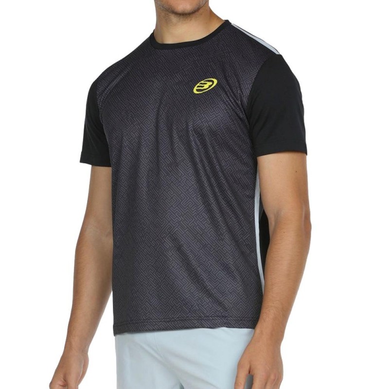Camiseta Bullpadel Caucasi Negra Camiseta Bullpadel Caucasi Negra