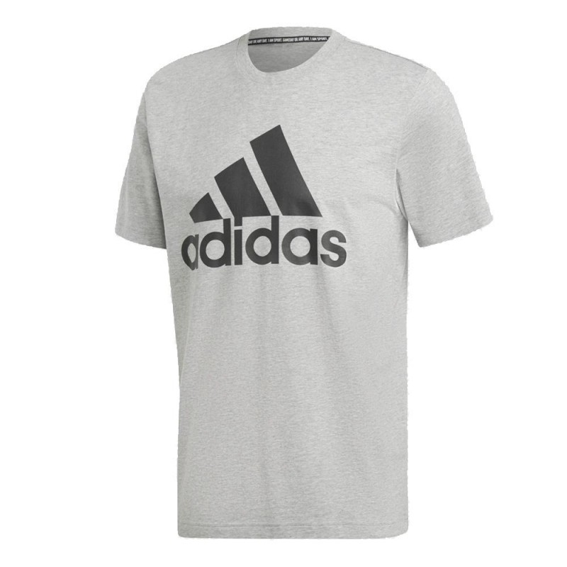 Acuerdo Es flor Camiseta Adidas MH BOS Tee Gris - 100% algodón - Zona de Padel
