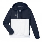 Chaqueta Adidas T16 Hoody Azul Marino Blanco