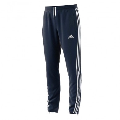 Pantalon largo Adidas T16 Azul Marino Blanco