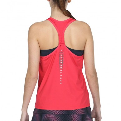 Camiseta Bullpadel Rufran Neon Crimson