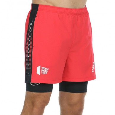 Pantalon Bullpadel Replet Neon Crimson