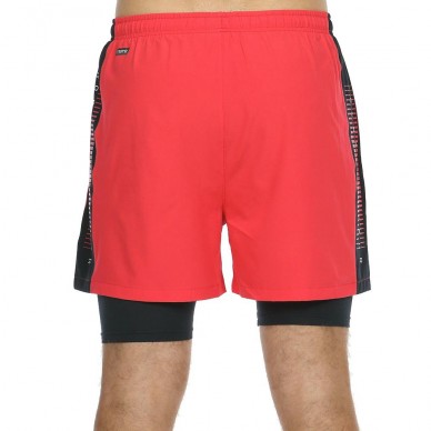 Pantalon Bullpadel Replet Neon Crimson