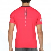Camiseta Bullpadel Redullu Neon Crimson