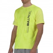 Camiseta Bullpadel Maren Amarillo Fluor