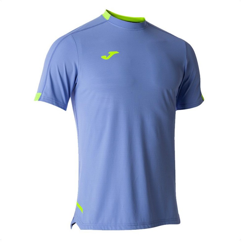 Camiseta Joma Manga Corta Smash Azul Claro Camiseta Joma Manga Corta Smash Azul Claro