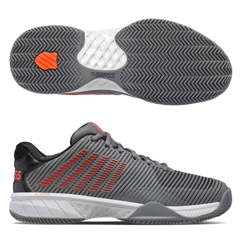 Zapatillas Kswiss Hypercourt Express 2 HB Steel Grey Black Zapatillas Kswiss Hypercourt Express 2 HB Steel Grey Black