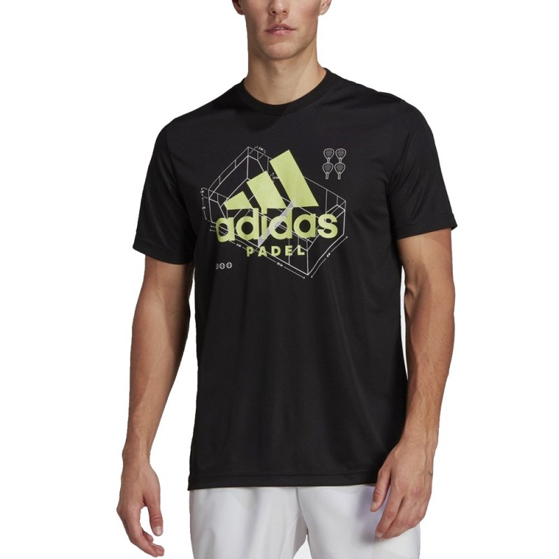 Camiseta Adidas M Pad G Negra