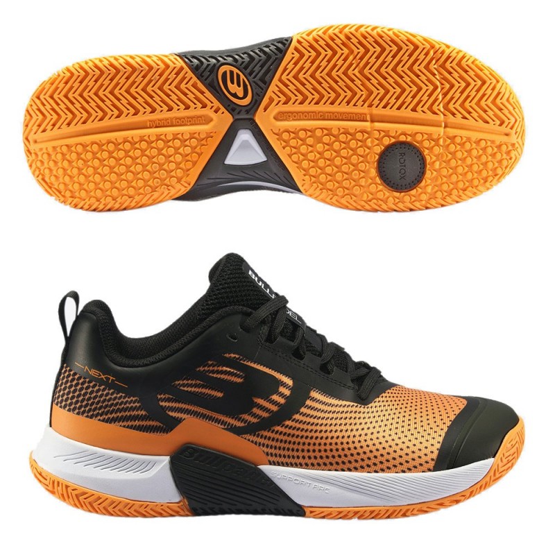 Zapatillas Bullpadel Next Hybrid PRO 22 Naranjas