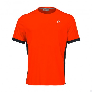 Camiseta Head Slice Men Tangerine Black