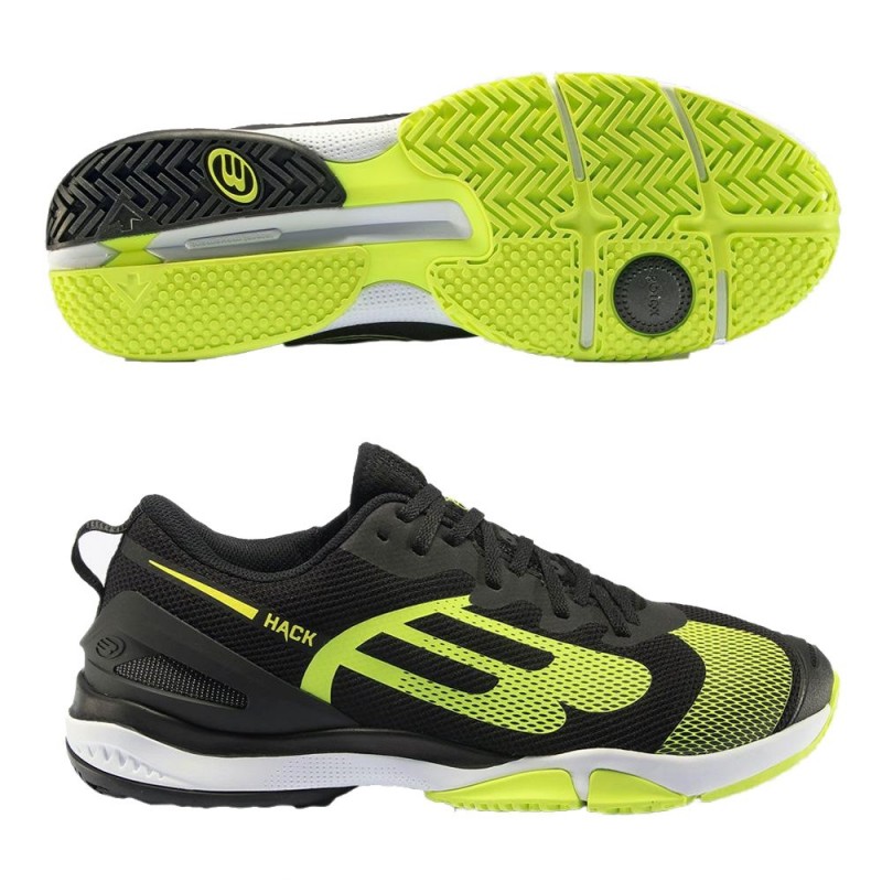 Zapatillas Bullpadel Hack Hybrid Fly 22 Negro