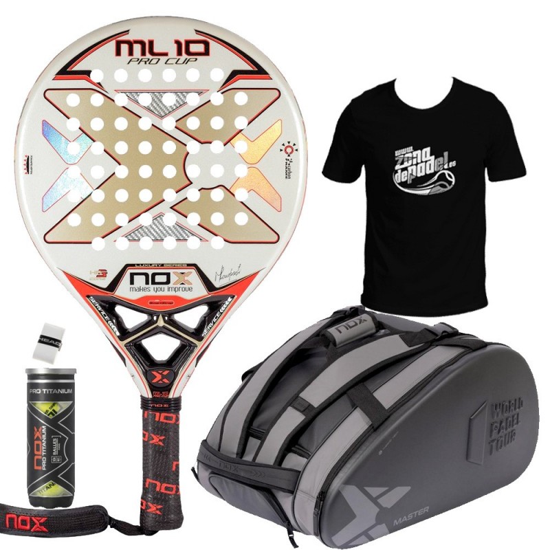 Pack ML10 Pro cup Luxury + Paletero + Bolas Pack ML10 Pro cup Luxury + Paletero + Bolas