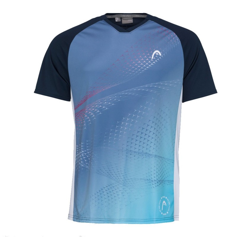 Camiseta Head Play Tech Dark Blue Print Camiseta Head Play Tech Dark Blue Print