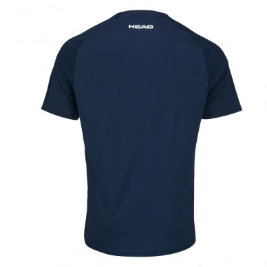 Camiseta Head Play Tech Dark Blue Print