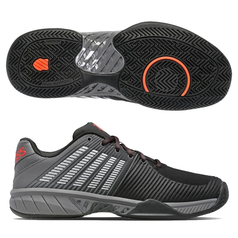 Zapatillas Kswiss Express Light 2 Jet Black Grey Zapatillas Kswiss Express Light 2 Jet Black Grey