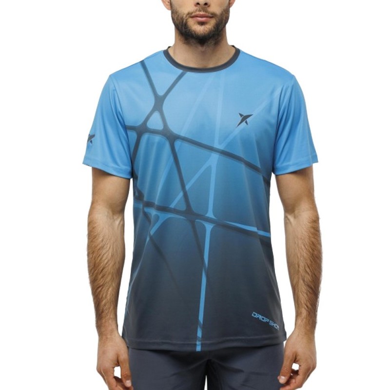 Camiseta Drop Shot Bruno Azul Camiseta Drop Shot Bruno Azul