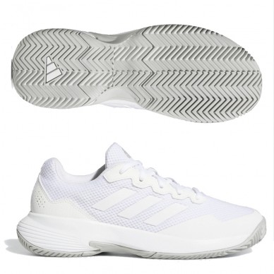 Zapatillas Adidas Game Court 2 W FTWR White Grey 2022