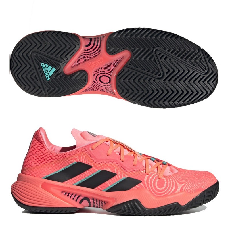 Zapatillas Adidas Barricade M Turbo Core Black Acid Red 2022 Zapatillas Adidas Barricade M Turbo Core Black Acid Red 2022