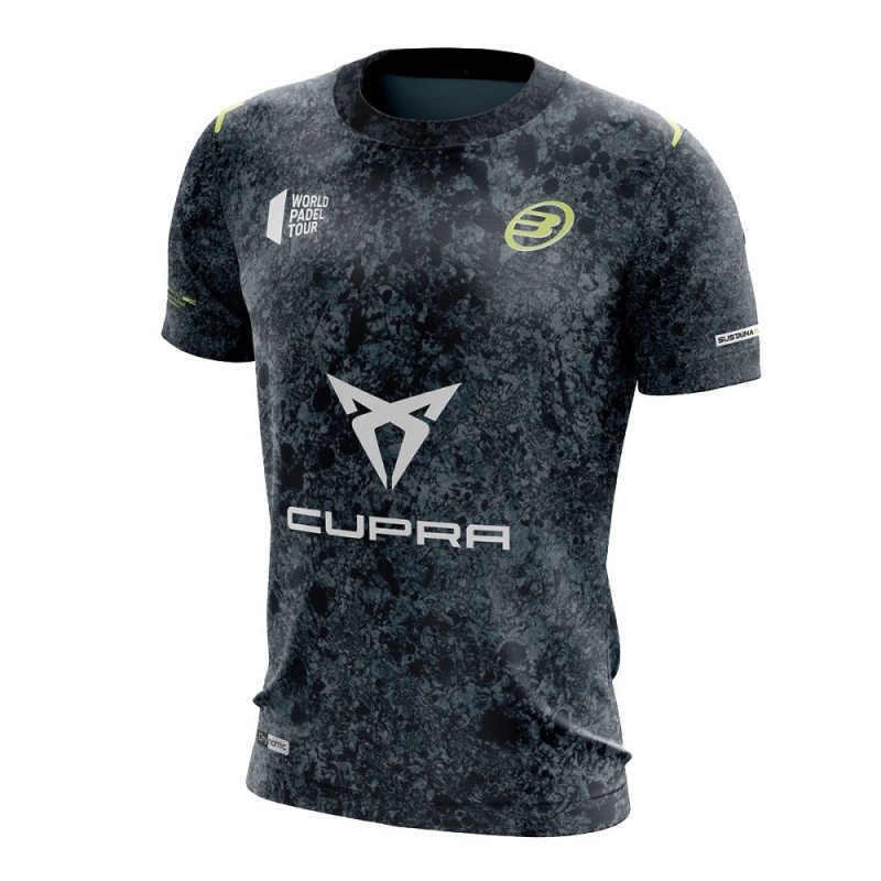 Camiseta Bullpadel Markel Juan Tello Negra Camiseta Bullpadel Markel Juan Tello Negra