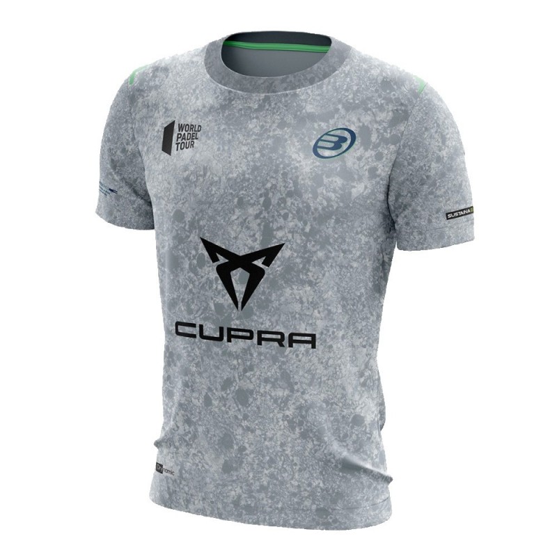 Camiseta Bullpadel Markel Fede Chingotto Ceniza Camiseta Bullpadel Markel Fede Chingotto Ceniza