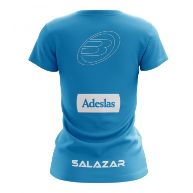 Camiseta Bullpadel Yeco Alejandra Salazar Cyan