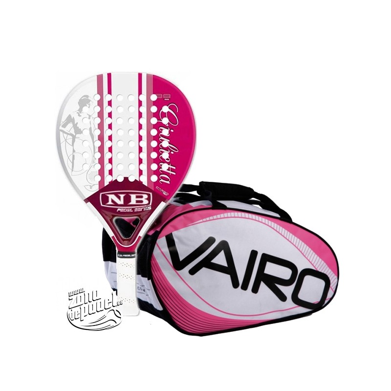 Pack de padel nb enebe GIULIETTA 5.1 + Paletero Pack de padel nb enebe GIULIETTA 5.1 + Paletero