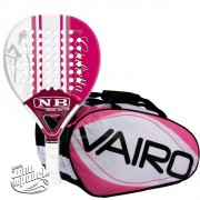 Pack de padel nb enebe GIULIETTA 5.1 + Paletero