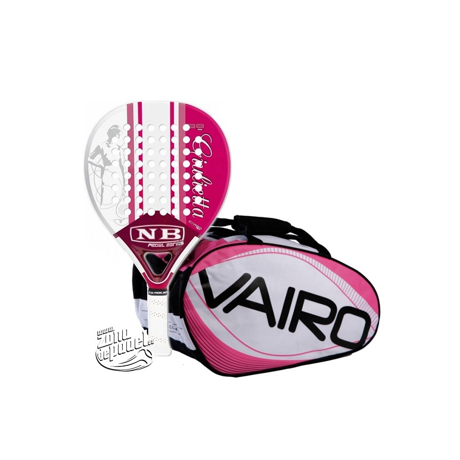 Pack de padel nb enebe GIULIETTA 5.1 + Paletero