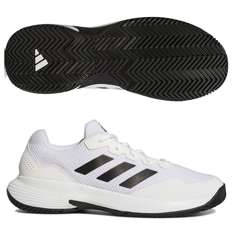 Adidas Game Court 2 M FTWR White Core Black Suela Clay - Zona de Padel