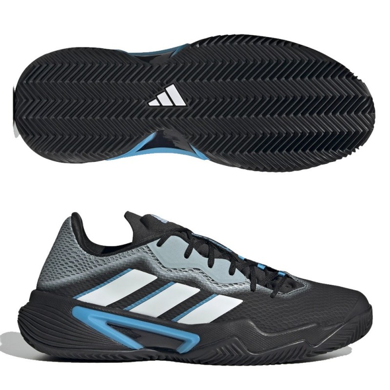 Zapatillas Adidas Barricade M Clay Grey White Black 2022 - Clay - Zona de