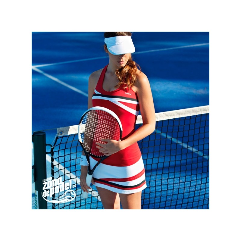 Conjunto de padel Naffta Rojo y Blanco