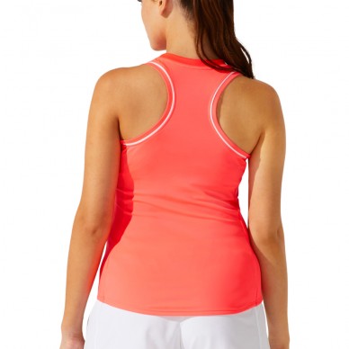 Camiseta Asics Court W Piping Tank diva pink