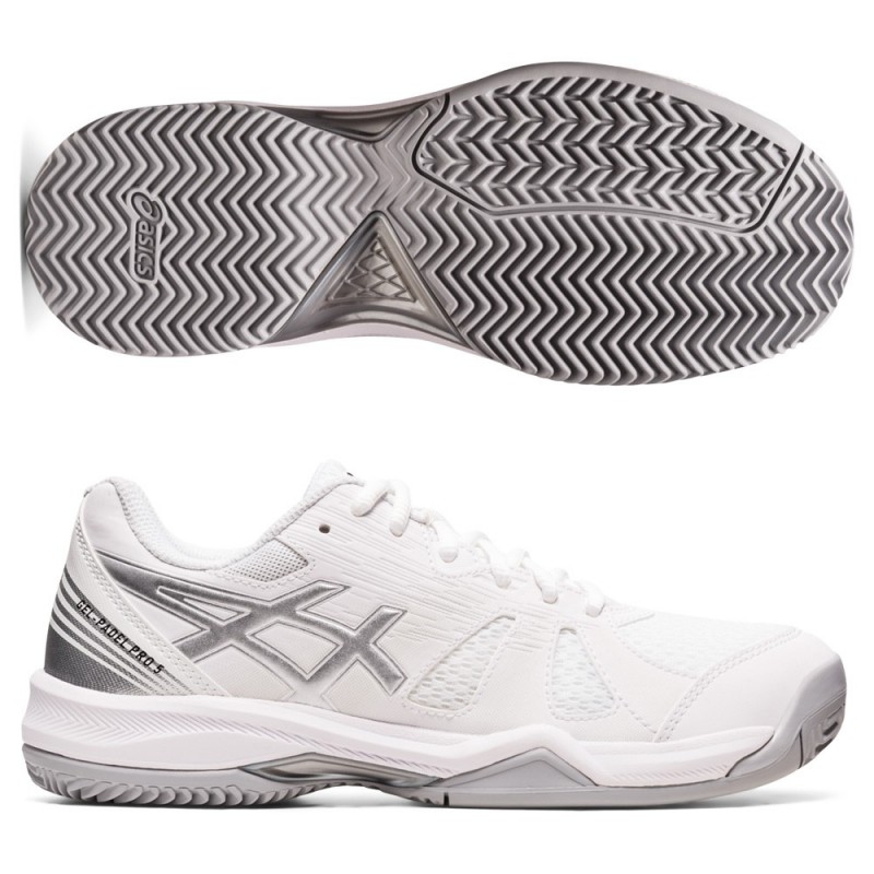 Asics Gel Padel Pro 5 white pure silver Asics Gel Padel Pro 5 white pure silver