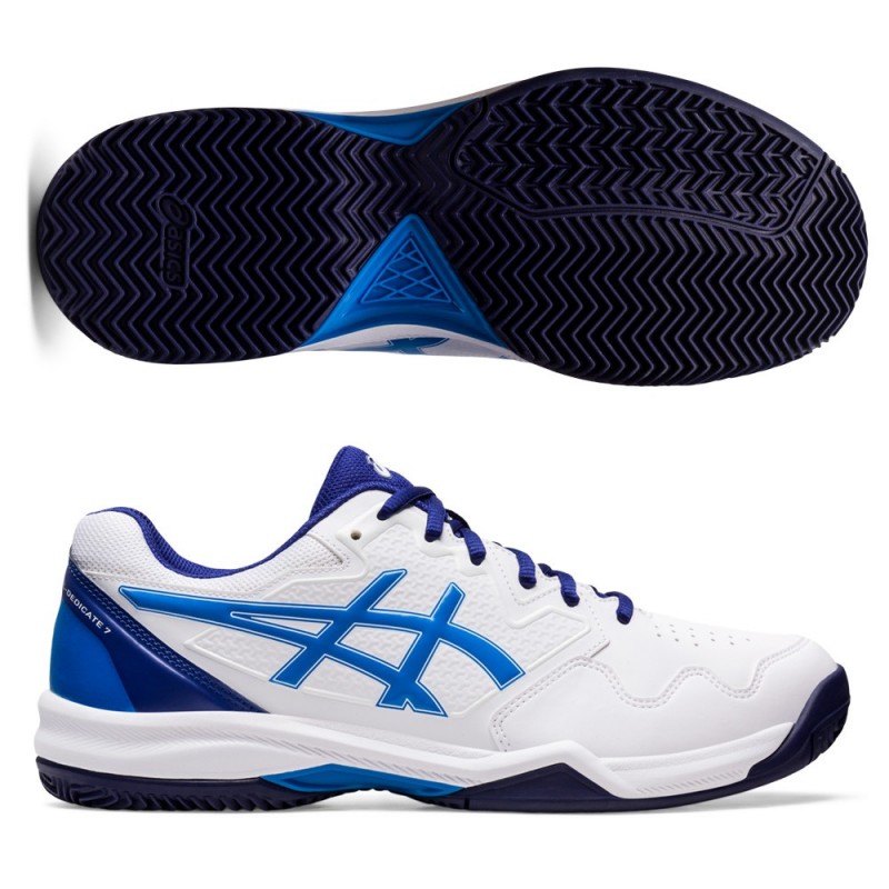 Asics Gel 7 Clay electric blue - Estabilizador trusstic - Zona de Padel