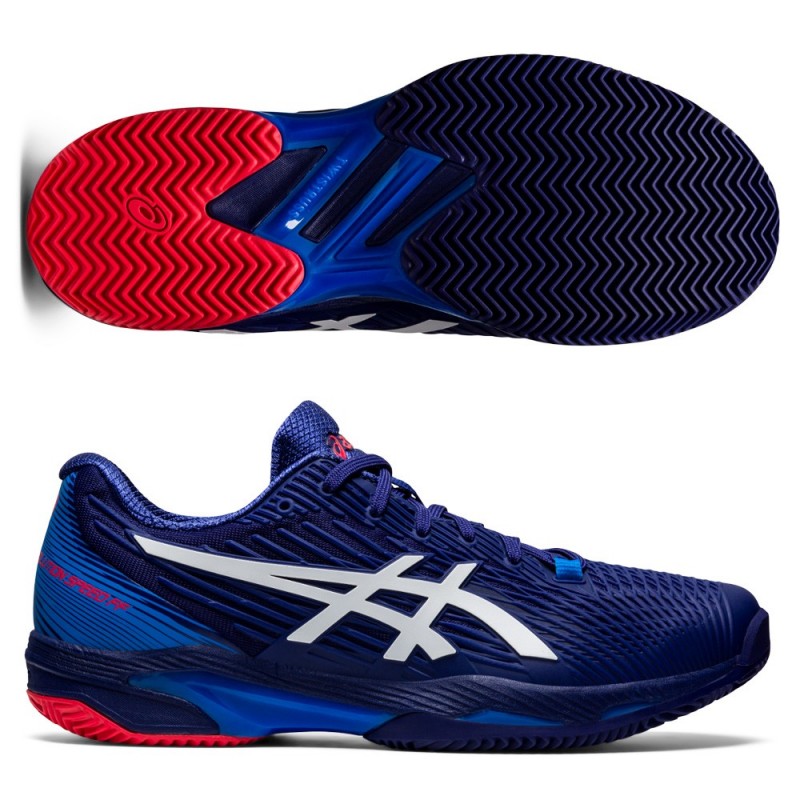 Asics Speed 2 Clay diva blue white - Estabilizador twistruss - Zona de Padel