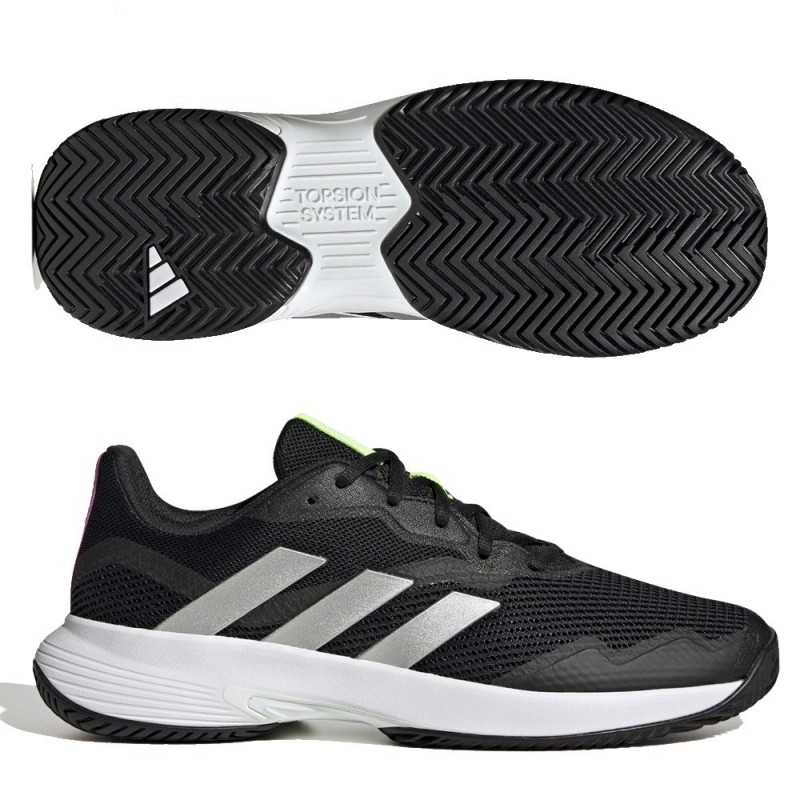 Adidas Courtjam Control core silver white - pisada cómoda - Zona Padel