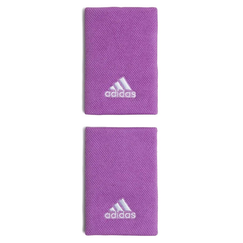 Muñequeras Adidas Tennis L Semi Pulse Lilac White Muñequeras Adidas Tennis L Semi Pulse Lilac White
