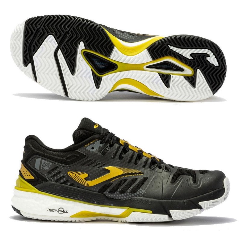 Zapatillas Joma T.SLAM 2201 Negro Oro Zapatillas Joma T.SLAM 2201 Negro Oro