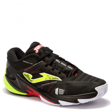 Zapatillas Joma T.OPEN MEN 2201 Negro Verde Fluor