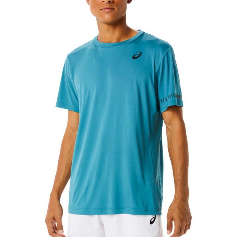 Camiseta Asics Court M SS TEE misty pine