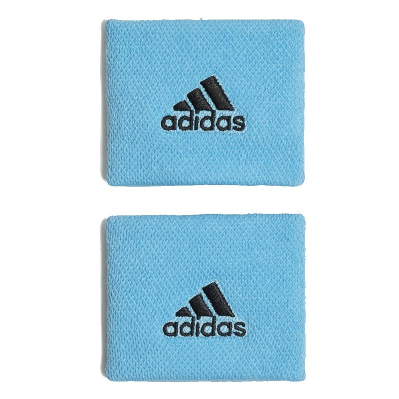 Muñequeras Adidas Tennis S Bright Cyan Black Muñequeras Adidas Tennis S Bright Cyan Black