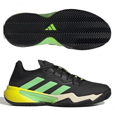 Zapatillas Adidas Barricade M Clay white beam green yellow 2022