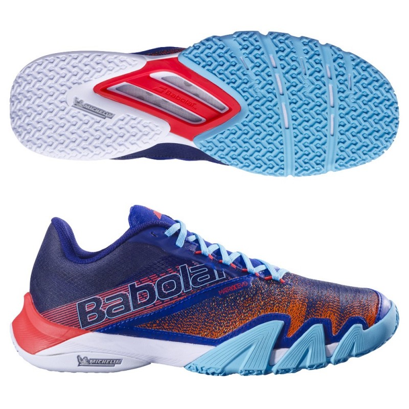 Zapatillas Babolat Jet Premura 2 Men blue poppy red Zapatillas Babolat Jet Premura 2 Men blue poppy red