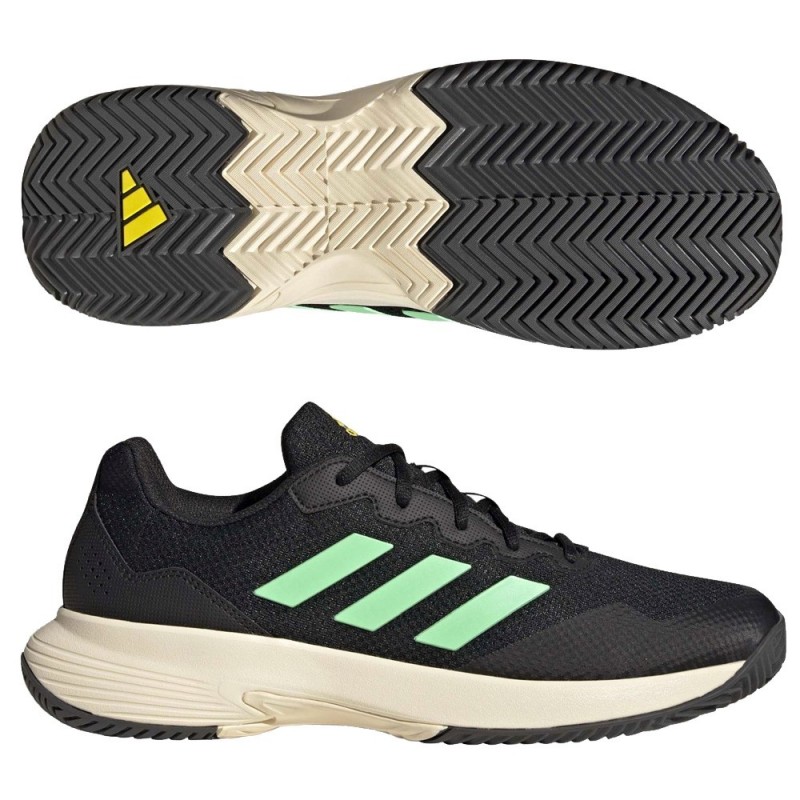 Zapatillas Adidas GameCourt 2 M core black beam green yellow 2022 Zapatillas Adidas GameCourt 2 M core black beam green yellow 2022