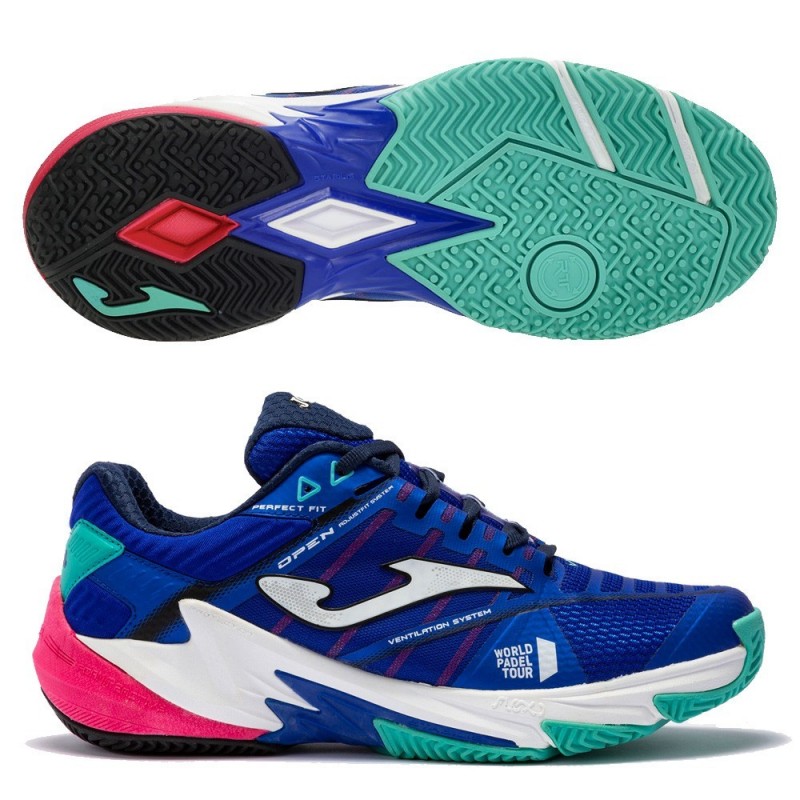 Zapatillas Joma T.OPEN MEN 2204 azul turquesa Zapatillas Joma T.OPEN MEN 2204 azul turquesa