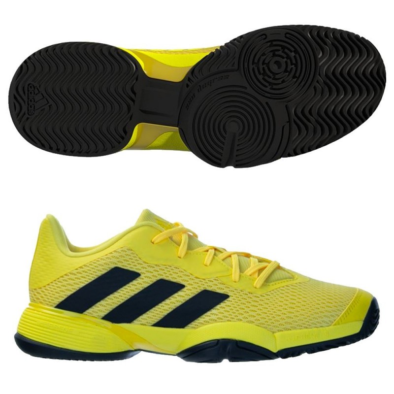 Zapatillas Adidas Barricade JR impact yellow beam yellow 2022