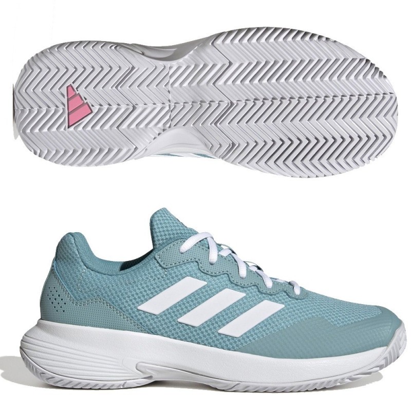 Zapatillas Adidas GameCourt 2 W mint ton ftwr white 2022