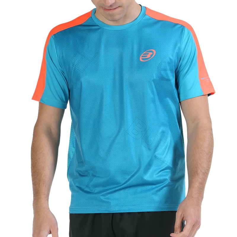 Camiseta Bullpadel Mitad turquesa Camiseta Bullpadel Mitad turquesa